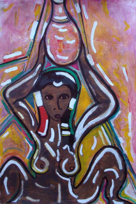 Picasso Zuri: Ohne Titel (Afrikanerin)